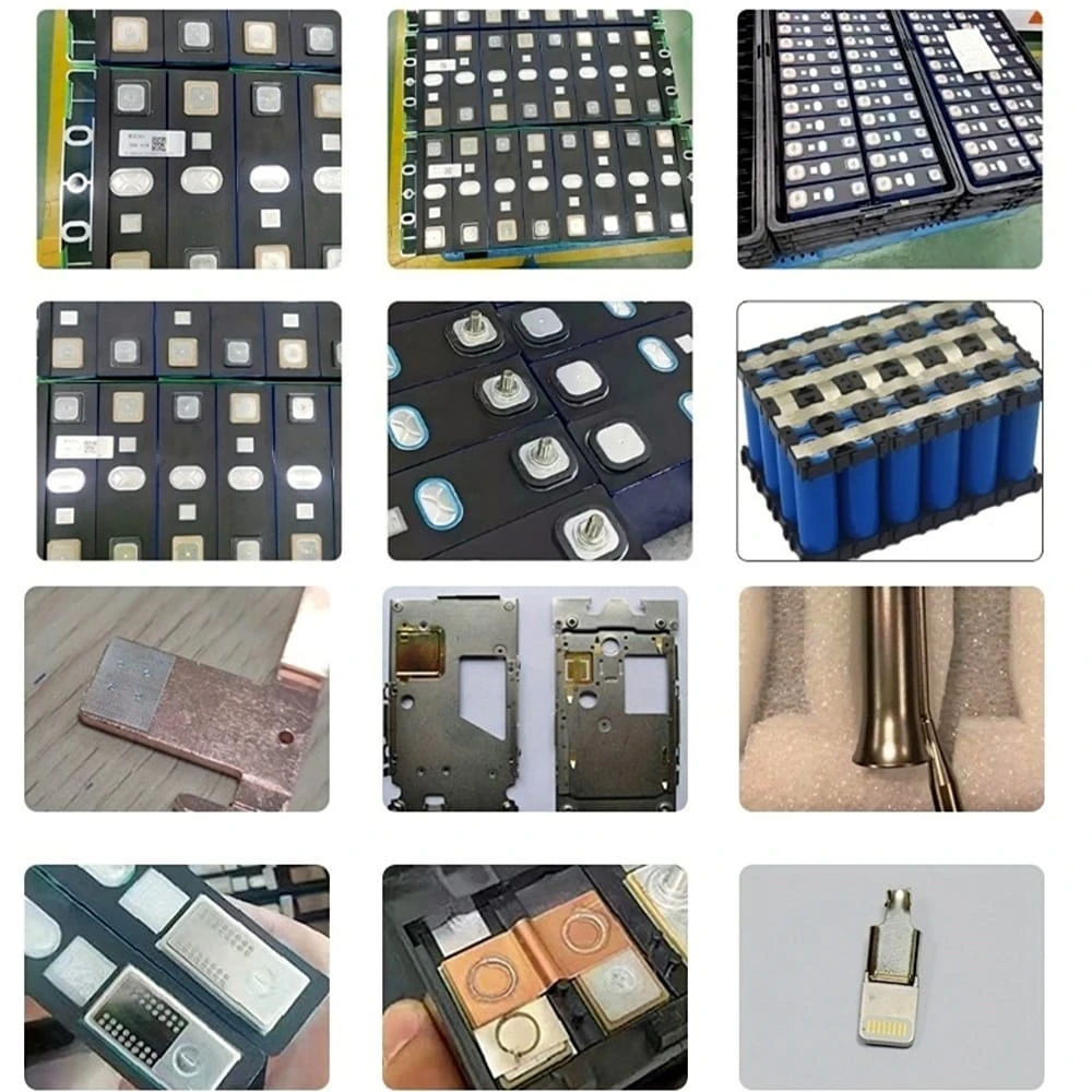 Fiber optic conduction welding machine